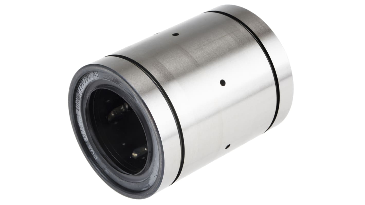 INA Linearkugellager Mit Dichtungen, Innen-Ø 40mm / Außen-Ø 62mm Länge 80mm, 6400N