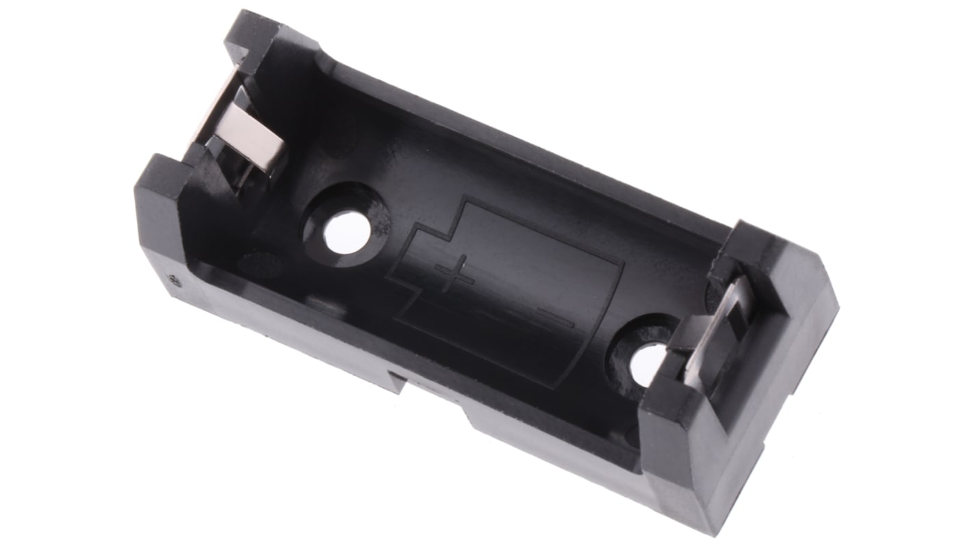 Keystone 2/3 A Battery Holder, Leaf Spring Contact