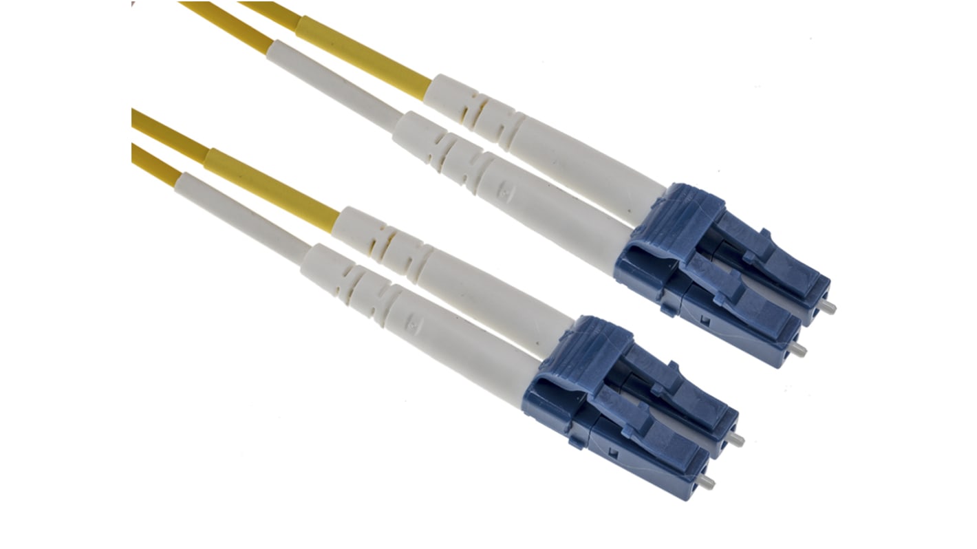 RS PRO LWL-Kabel 7m Single Mode Patchkabel Gelb 900μm LC LC