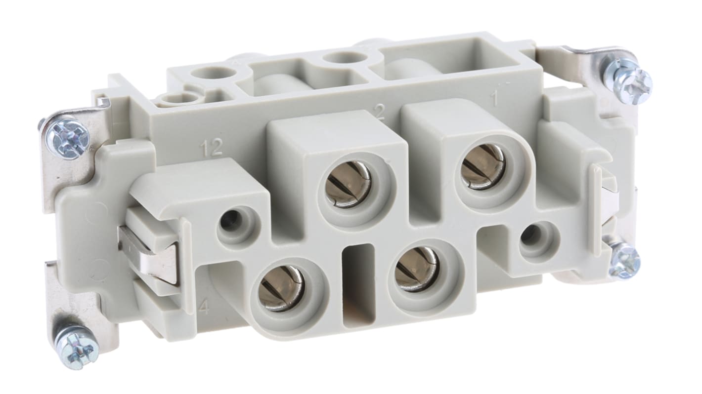 HARTING ヘビーデューティパワーコネクタインサート Han K