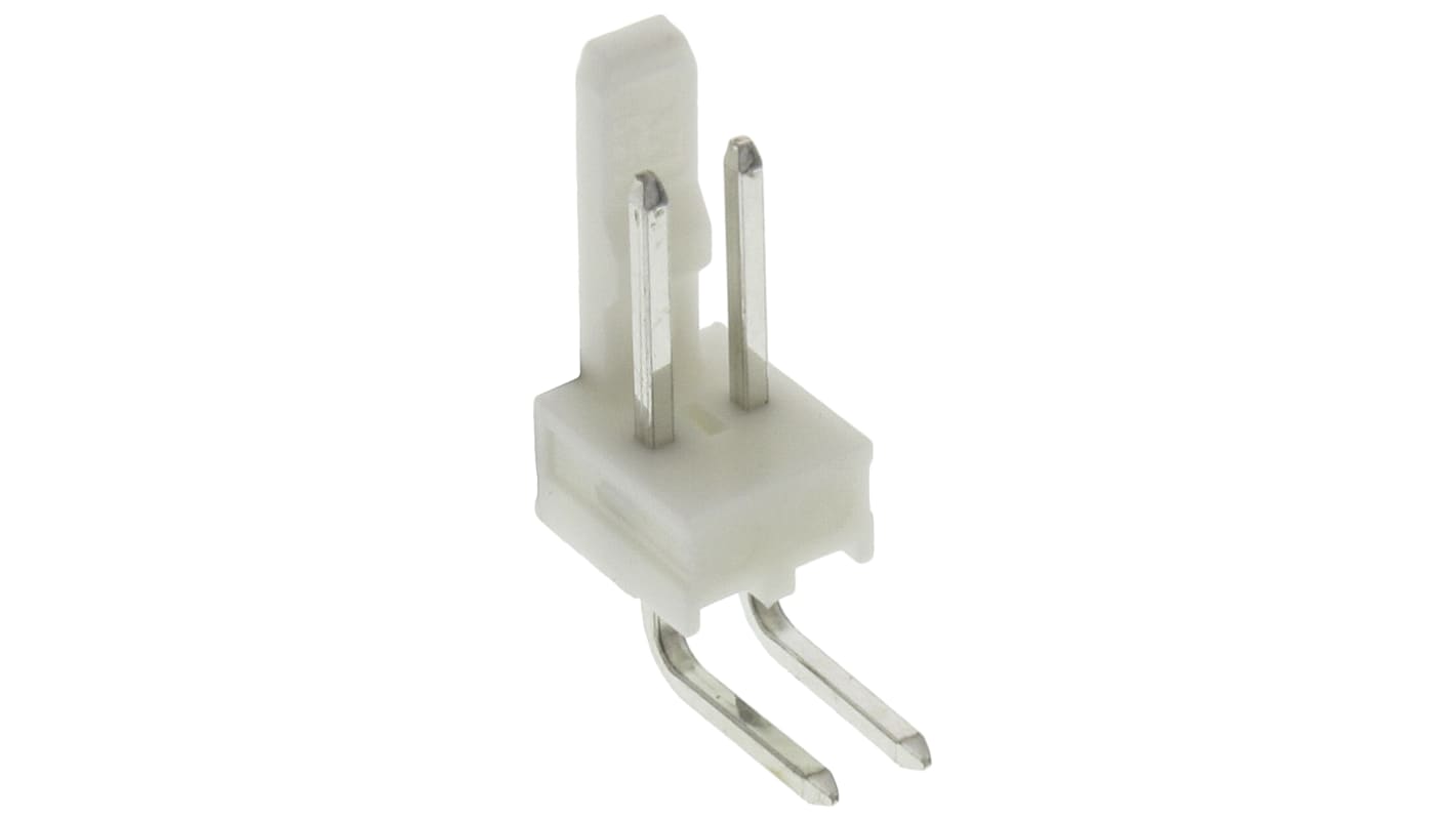 Connettore maschio Molex, 2 vie, 1 fila, passo 2.54mm