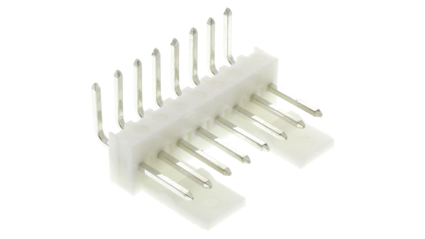 Molex KK 254 Series Right Angle Through Hole Pin Header, 8 Contact(s), 2.54mm Pitch, 1 Row(s), Unshrouded