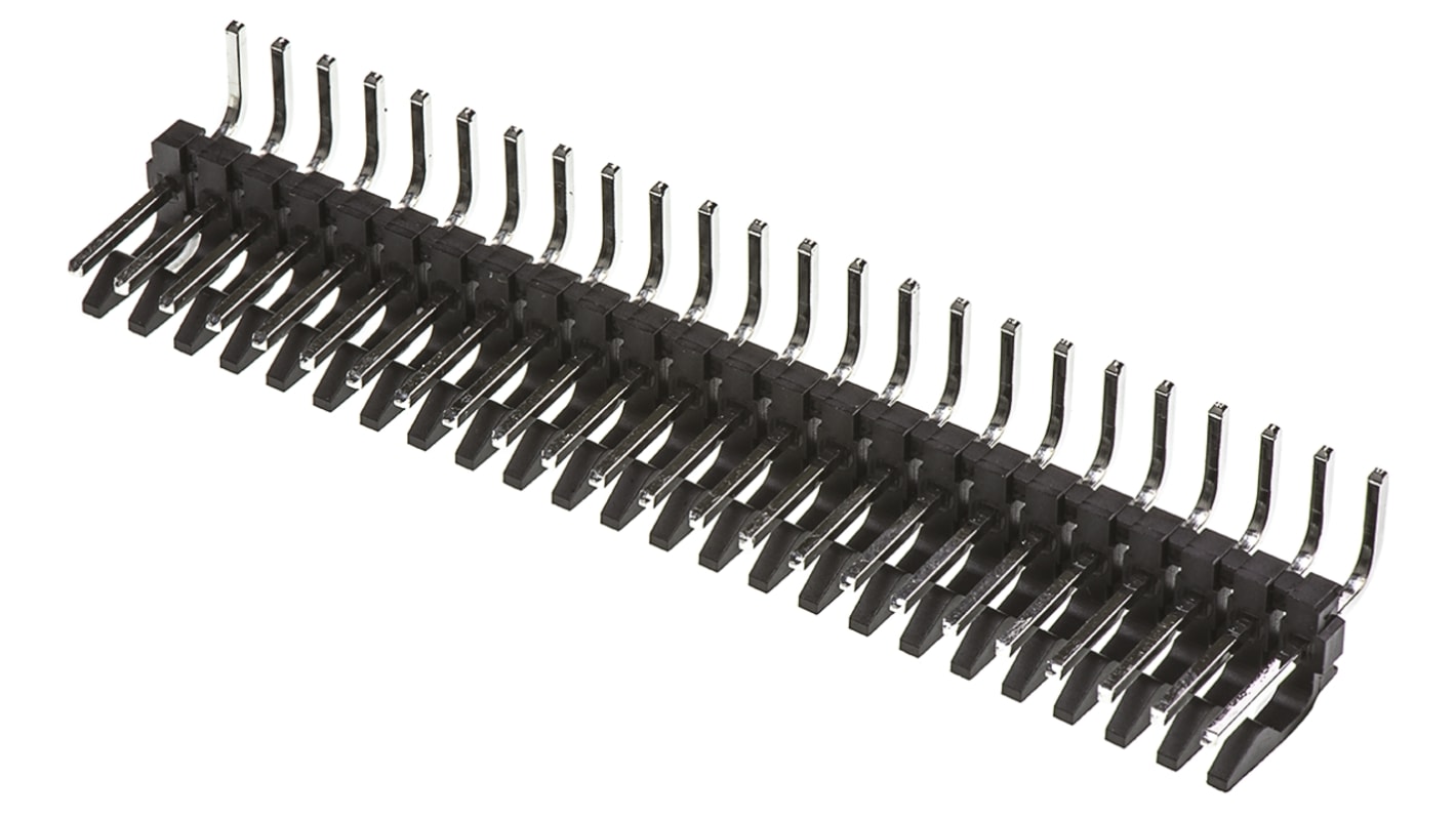 Molex KK 396 Series Right Angle Through Hole Pin Header, 24 Contact(s), 3.96mm Pitch, 1 Row(s), Unshrouded