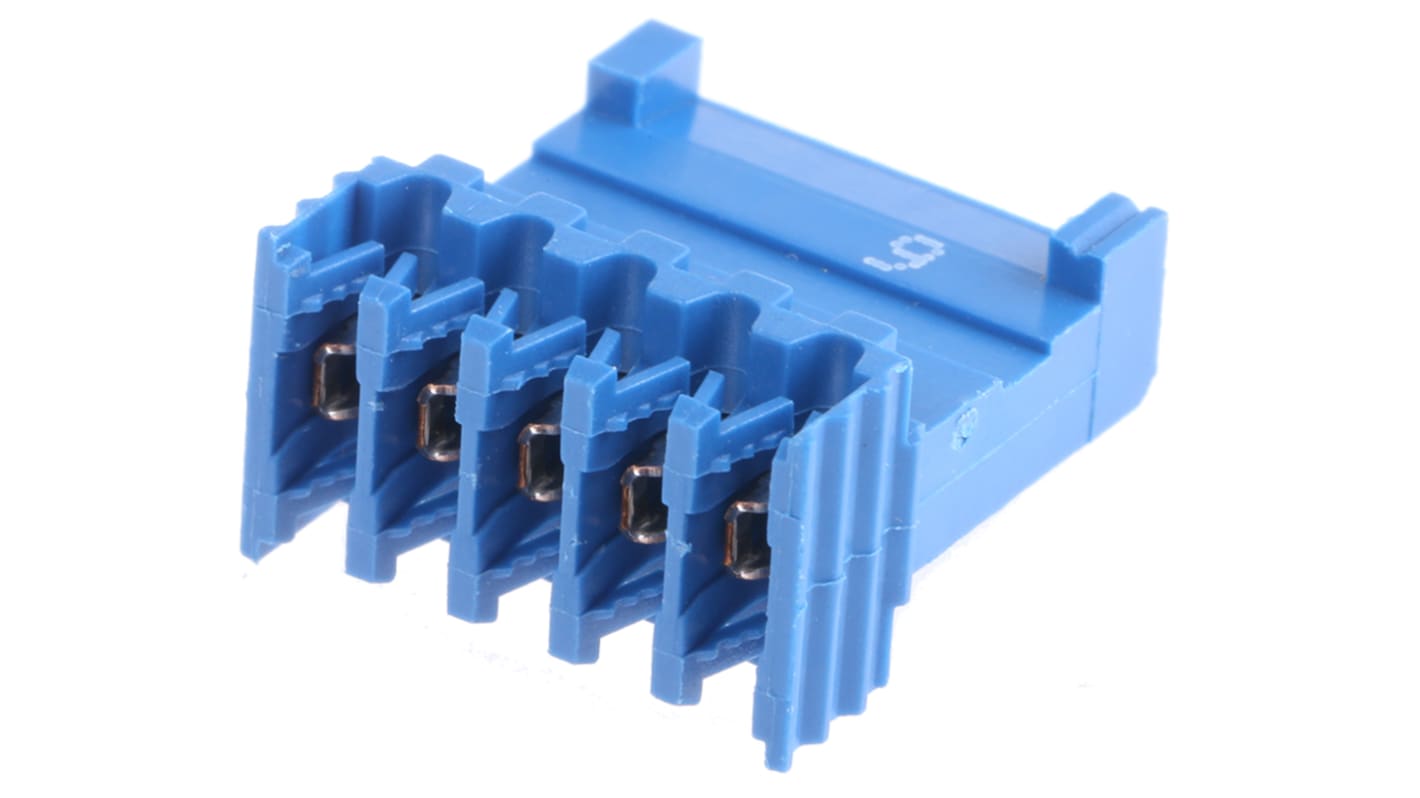 TE Connectivity 5-Way IDC Connector Socket for Cable Mount, 1-Row