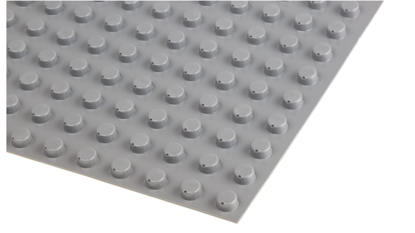RS PRO Cylindrical PUR Self Adhesive Feet, 9.5mm diameter x 4.8mm height