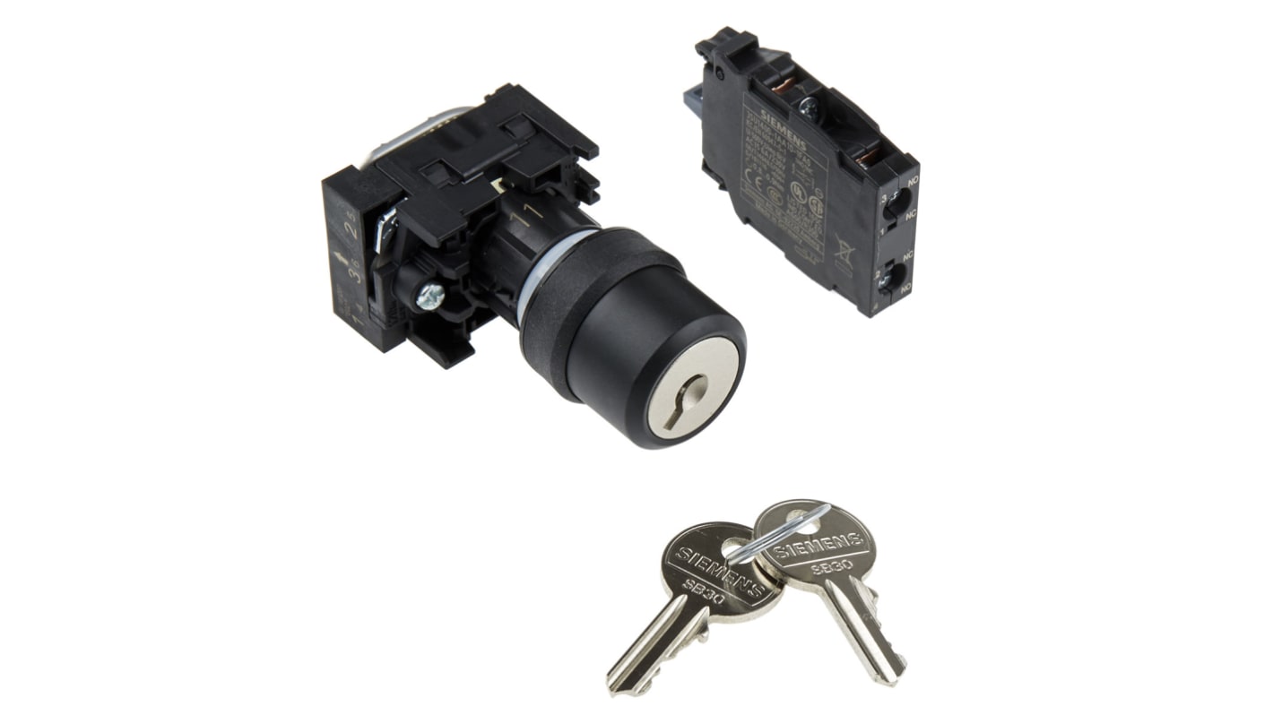 Siemens Key Switch, SPDT 2-Way