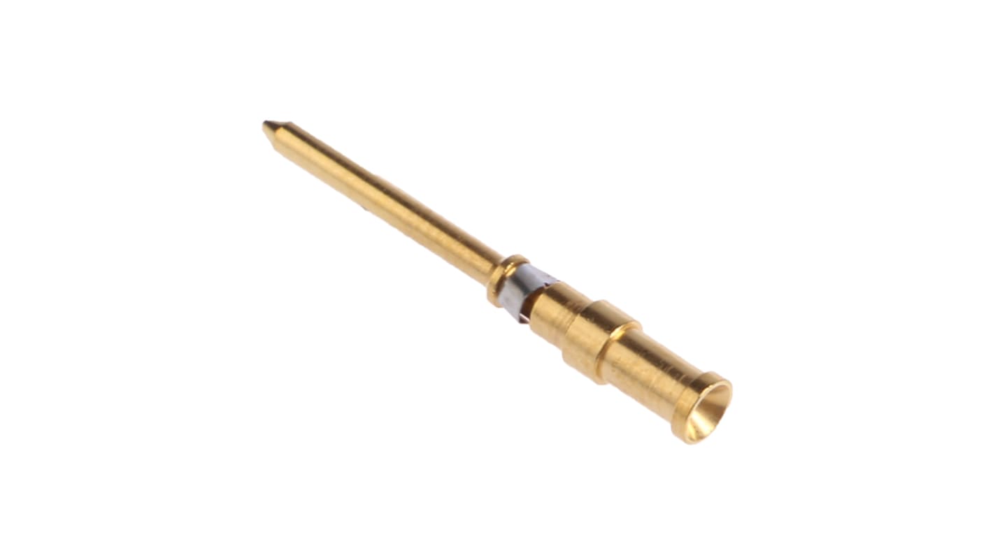 HARTING Han Contacts Male 10A Crimp Contact Minimum Wire Size 0.5mm² Maximum Wire Size 0.5mm² for use with Heavy Duty
