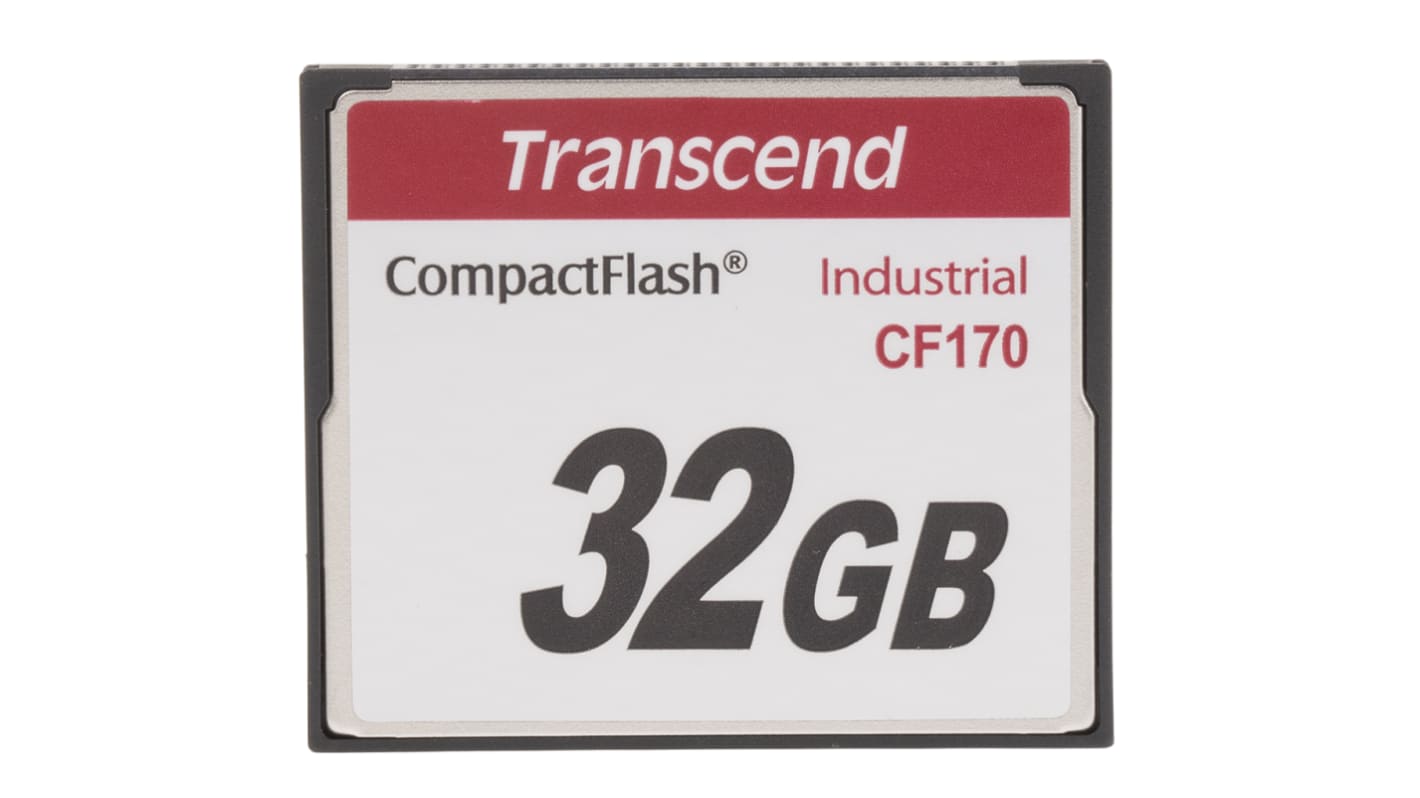 Transcend CF170 Speicherkarte, 32 GB Industrieausführung, CompactFlash, SLC