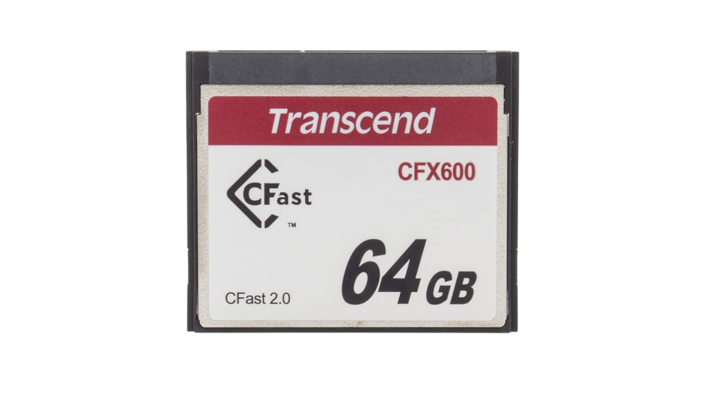 Transcend CFX600, CFast-Karte, 64GB, MLC