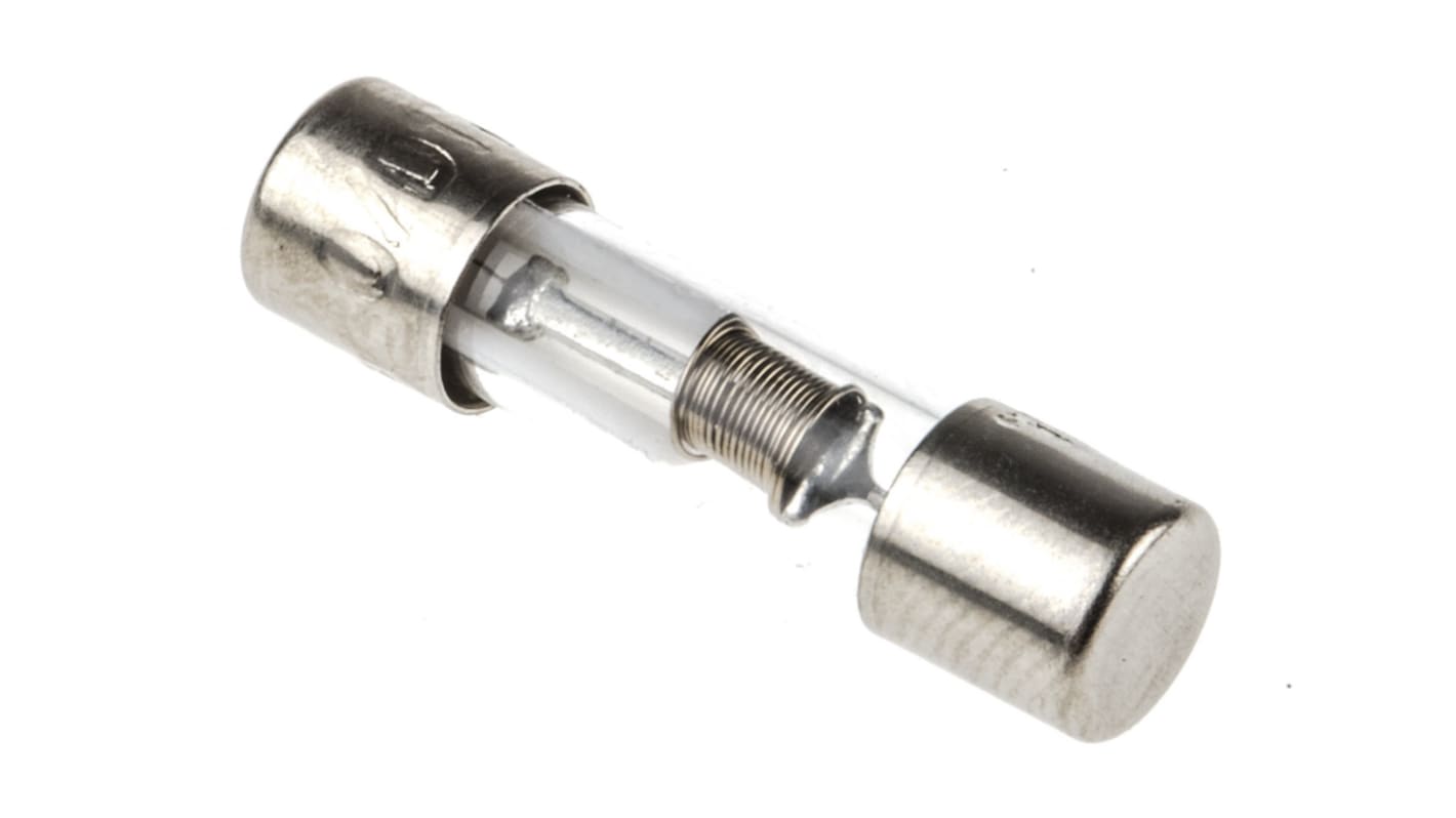 Schurter 4A Slow-Blow Glass Cartridge Fuse, 5 x 20mm