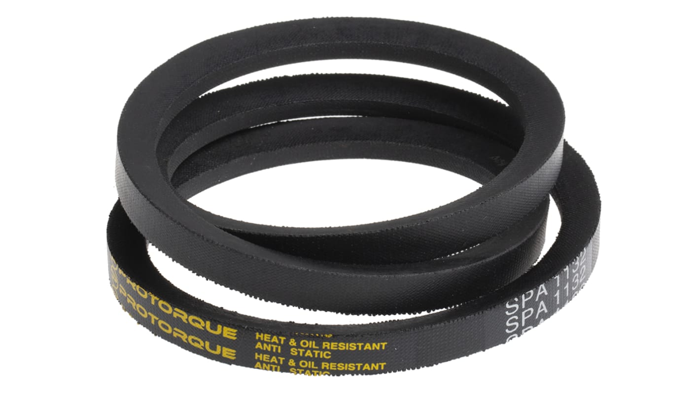 RS PRO Drive Belt, belt section SPA, 1132mm Length