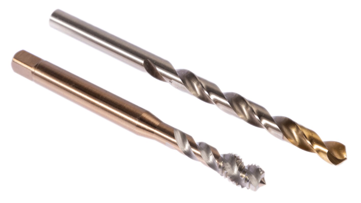 Dormer Tap & Drill Set, M8 Thread, Machine Tap