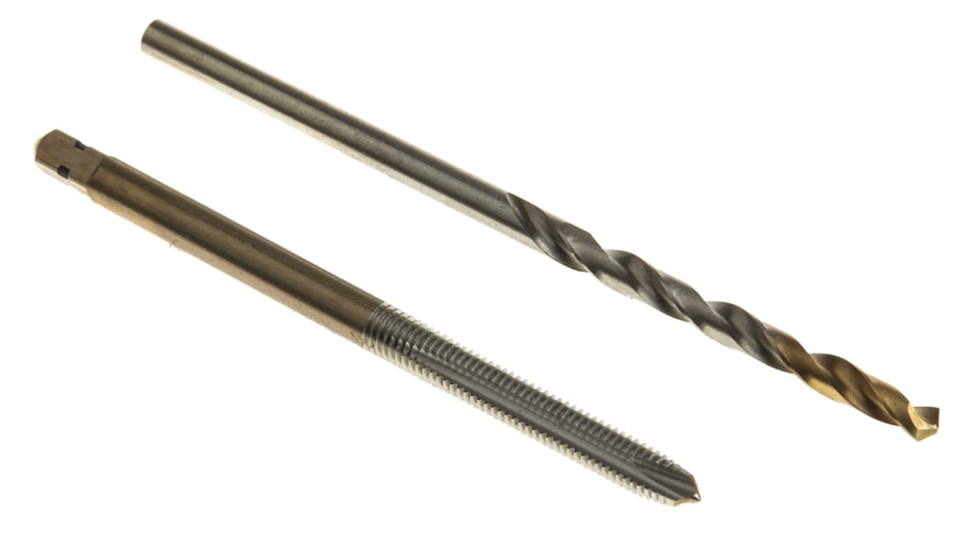 L002E000M3XA002 Dormer Tap & Drill Set, M3 Thread, Machine Tap RS