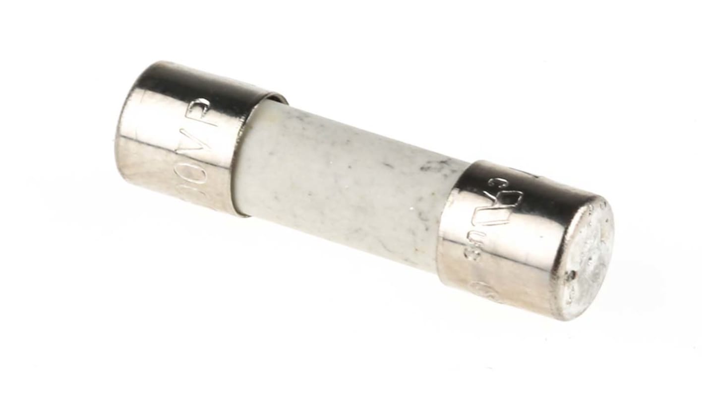 Wickmann 管ヒューズ 500mA 5 x 20mm 400 V dc, 500V ac