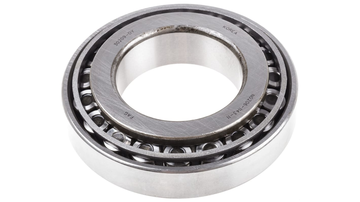 Cuscinetto a rullo FAG, Ø int. 45mm, Ø est. 85mm, guida larga 20.75mm