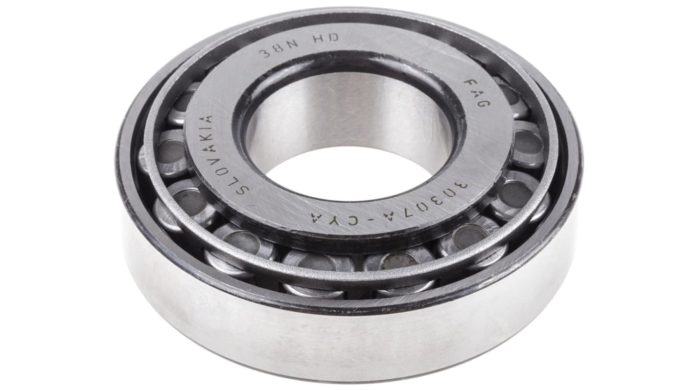 Cuscinetto a rullo FAG, Ø int. 35mm, Ø est. 80mm, guida larga 22.75mm