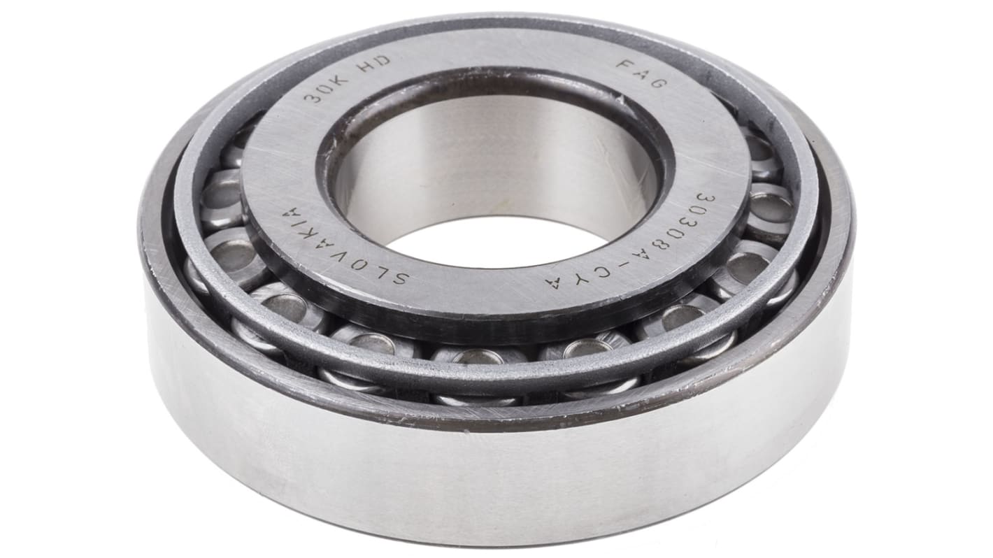 FAG 30308-A 40mm I.D Taper Roller Bearing, 90mm O.D