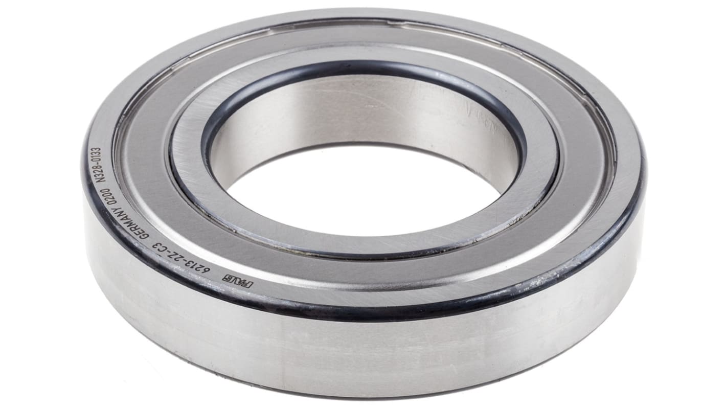 FAG 6213-2Z-C3 Single Row Deep Groove Ball Bearing- Both Sides Shielded 65mm I.D, 120mm O.D