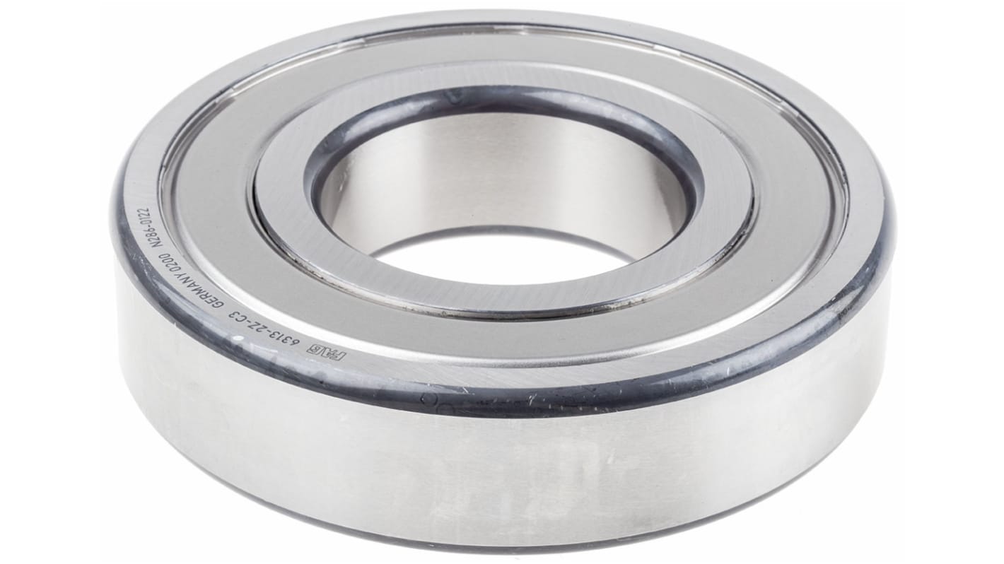 FAG 6313-C-2Z-C3 Single Row Deep Groove Ball Bearing- Both Sides Shielded 65mm I.D, 140mm O.D