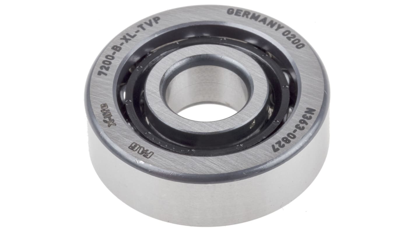 FAG 7200-B-XL-TVP Single Row Angular Contact Ball Bearing- Open Type 10mm I.D, 30mm O.D