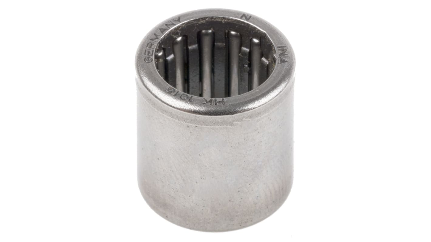 Cuscinetto a rullo INA, Ø int. 10mm, Ø est. 14mm, guida larga 15mm