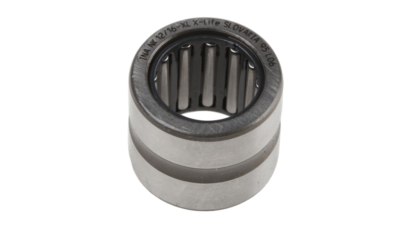 Cuscinetto a rullo INA, file , Ø int. 12mm, Ø est. 19mm, guida larga 16mm