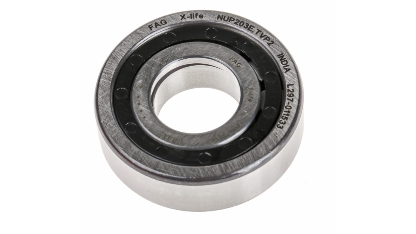 FAG Rollenlager Typ Zylindrisch 1-reihig, Innen-Ø 17mm / Außen-Ø 40mm, Breite 12mm