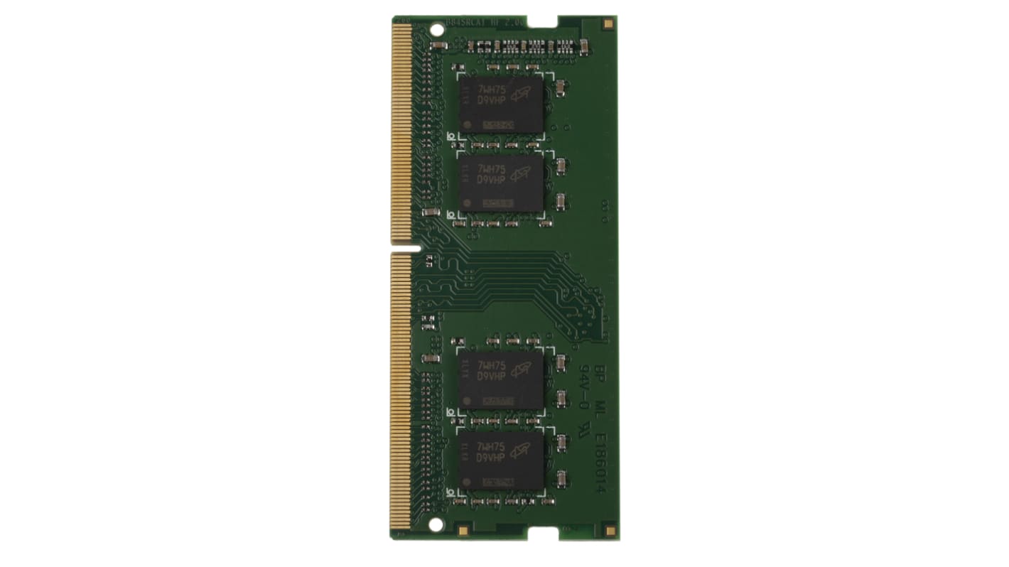 Crucial Arbeitsspeicher für Laptop, 8 GB, 2400MHz DDR4 SODIMM PC4-19200