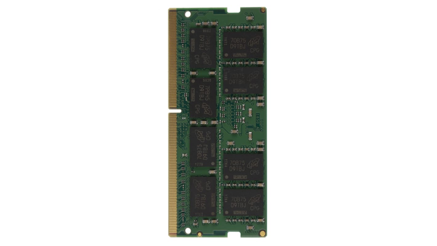 Crucial Arbeitsspeicher für Laptop, 16 GB, 2400MHz DDR4 SODIMM PC4-19200