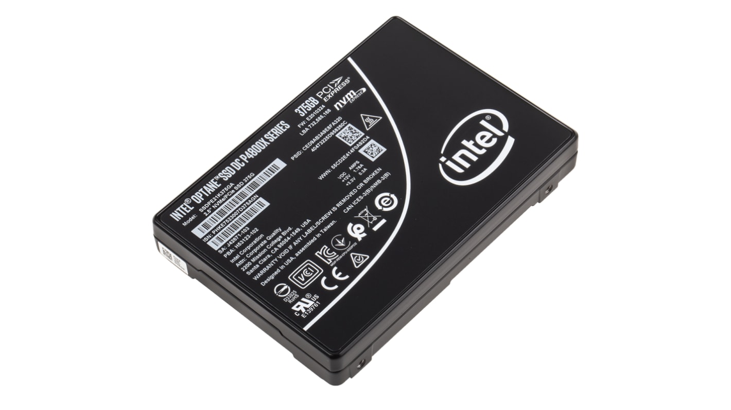 Intel Optane SSD DC P4800X Series 2.5 in 375 GB Internal SSD Hard Drive