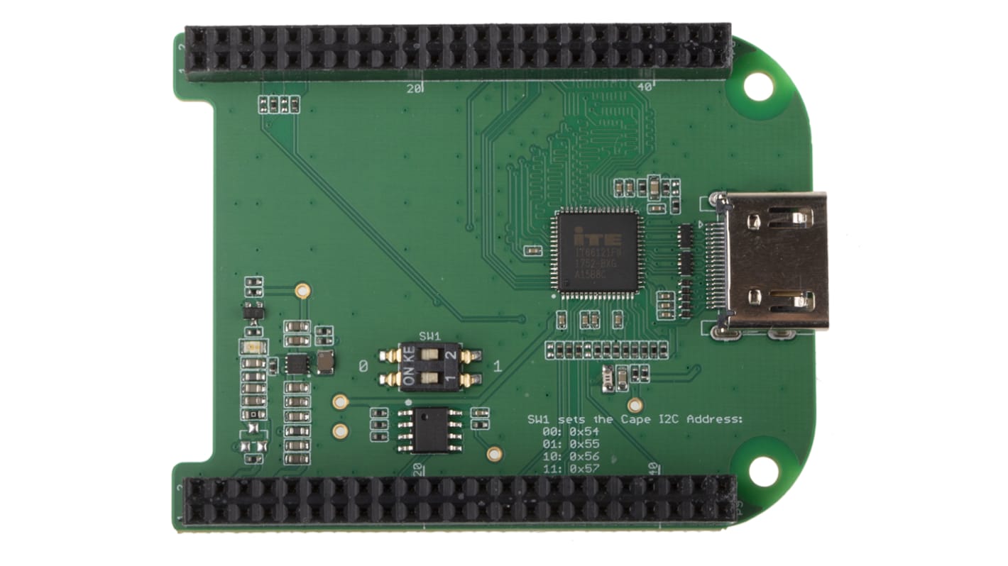 Seeed Studio 103030034, BeagleBone Green HDMI Cape HDMI Expansion Board