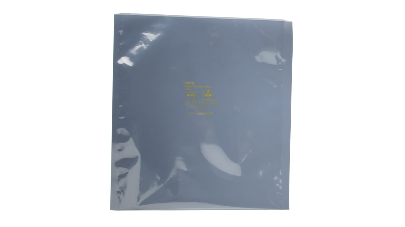 SCS ESD Beutel ableitend transparent, Stärke 0.071mm x 254mm x 305mm, 100 Stück