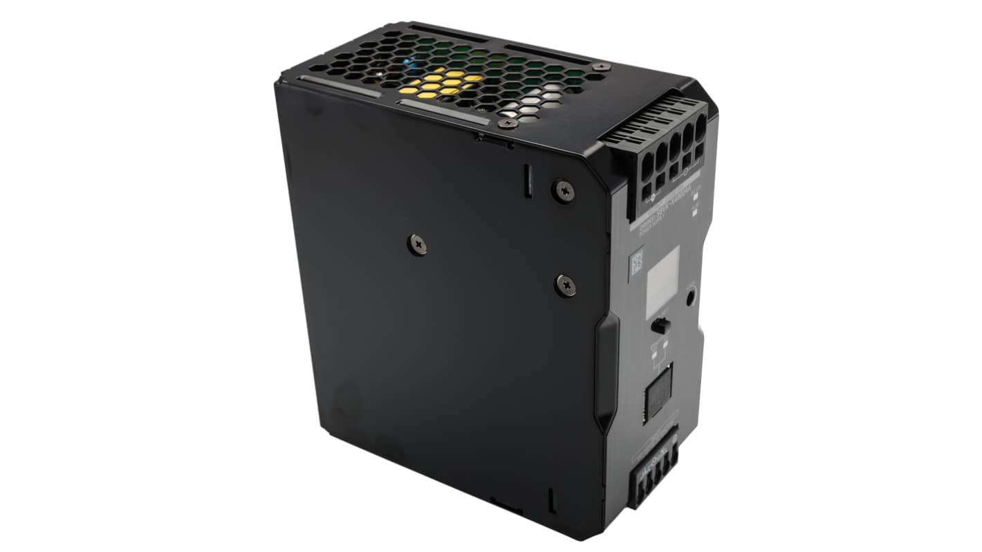 Omron S8VK-V Switched Mode DIN Rail Power Supply, 100 → 240V ac ac Input, 24V dc dc Output, 20A Output, 480W