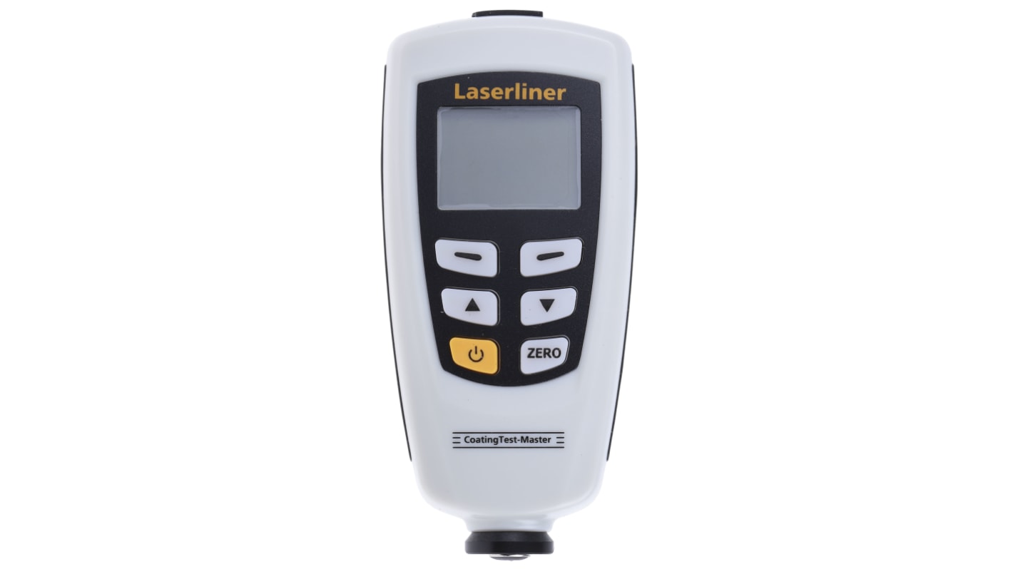 Laserliner 082.150A Thickness Meter, 0μm - 1250μm, ±3 % Accuracy, 1 μm Resolution, LCD Display