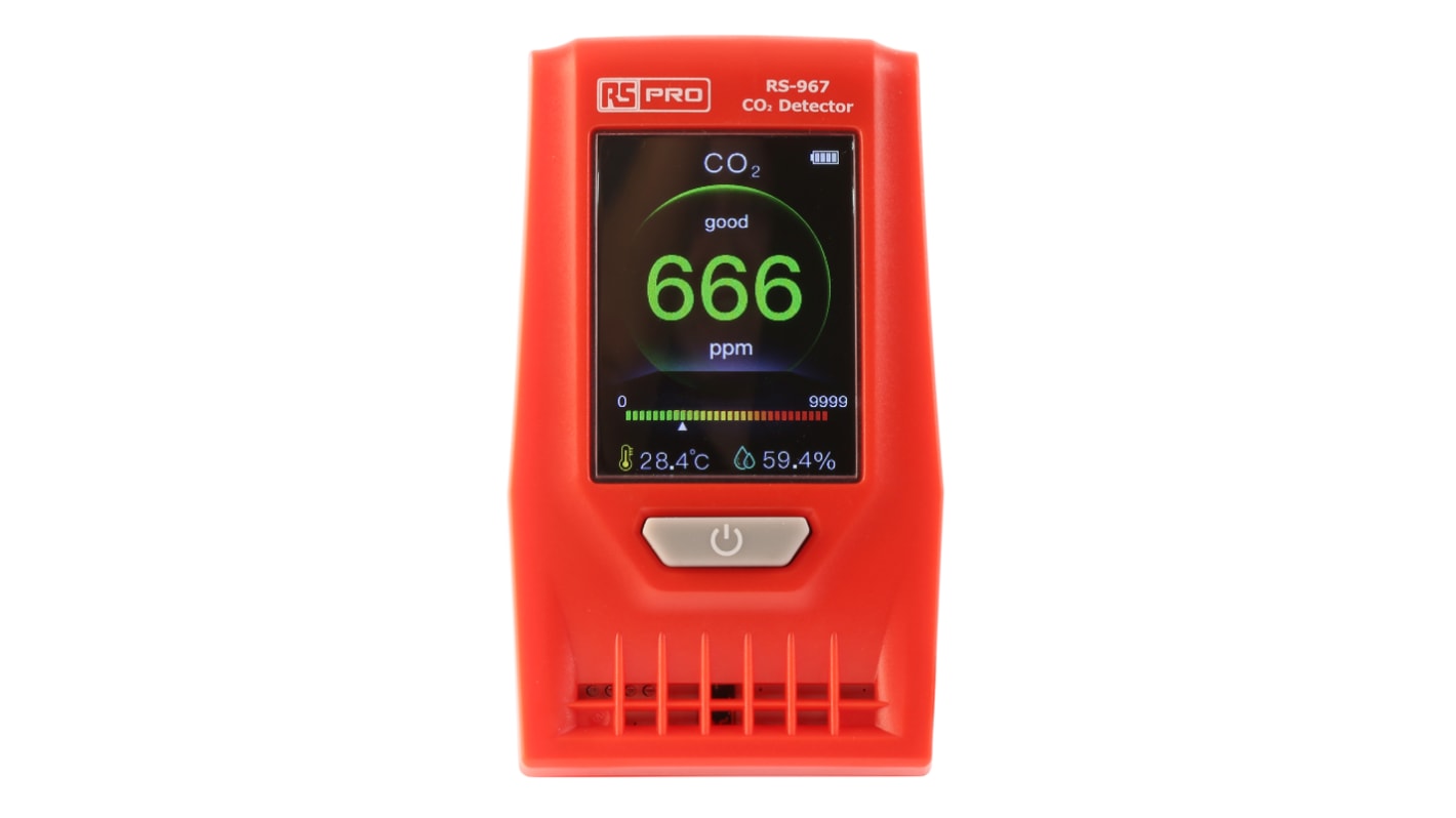 RS PRO Workstation Gas Detection for Carbon Dioxide Detection