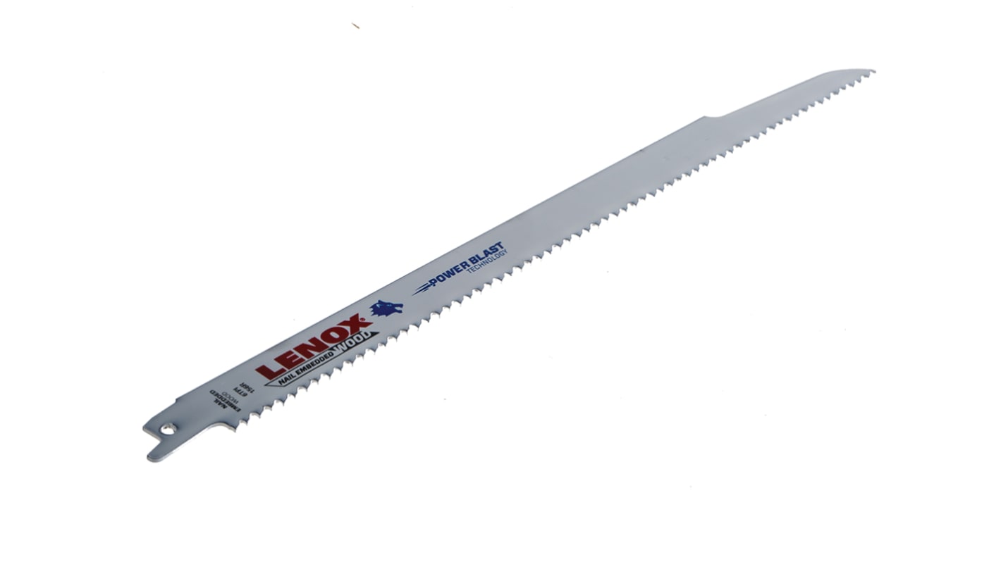 Lenox レシプロソー替刃, カット長さ305mm, 6歯, 20585156R | RS Lenox レシプロソー替刃, カット長さ305mm, 6歯, 20585156R | RS