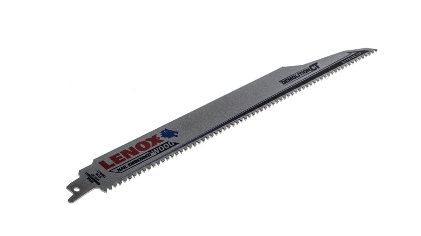 Lenox, 6 Teeth Per Inch 305mm Cutting Length Reciprocating Saw Blade, Pack of 1