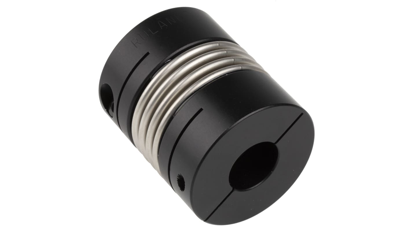 Ruland Bellows Coupling, 51mm Outside Diameter, 25mm Bore, 58.7mm Length Coupler