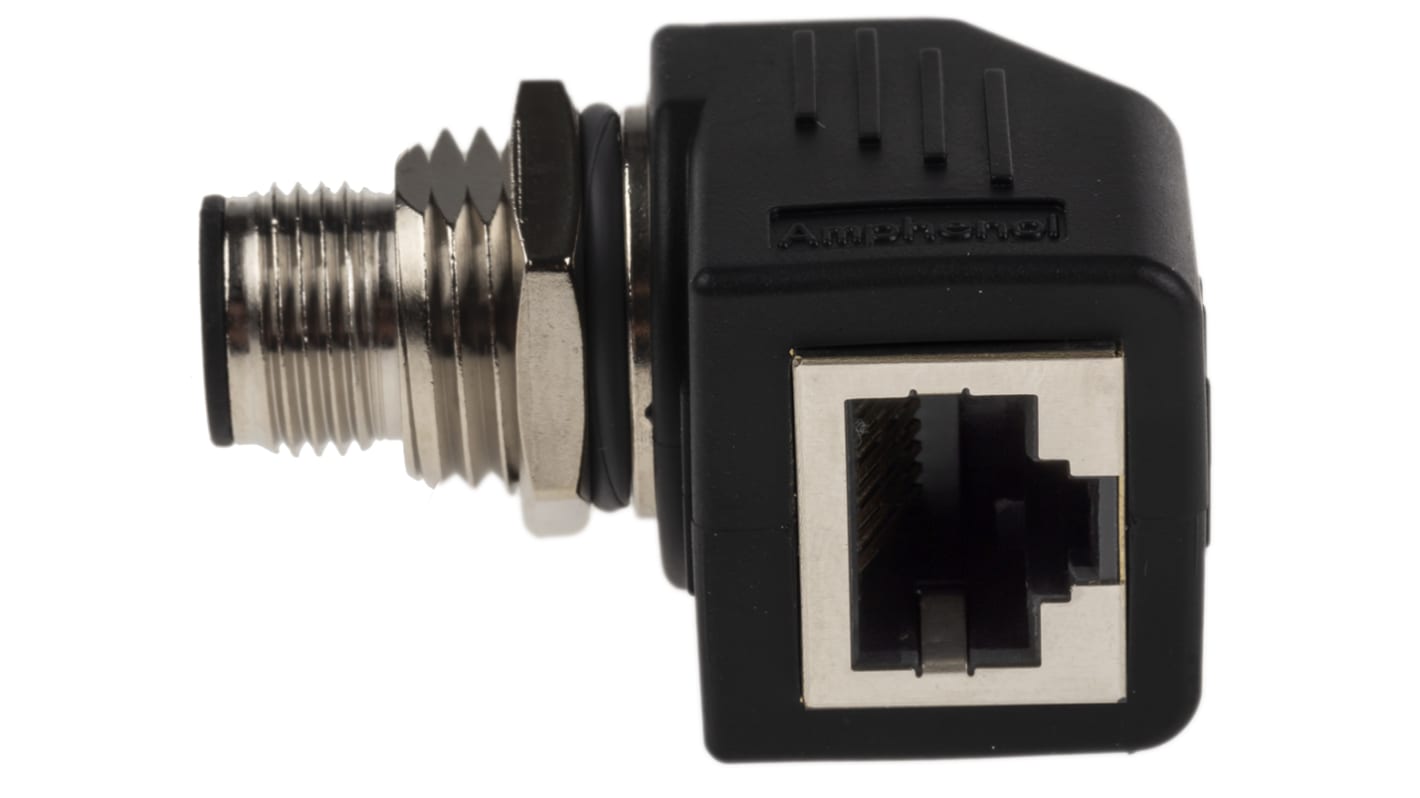Amphenol Industrial Right Angle Adapter