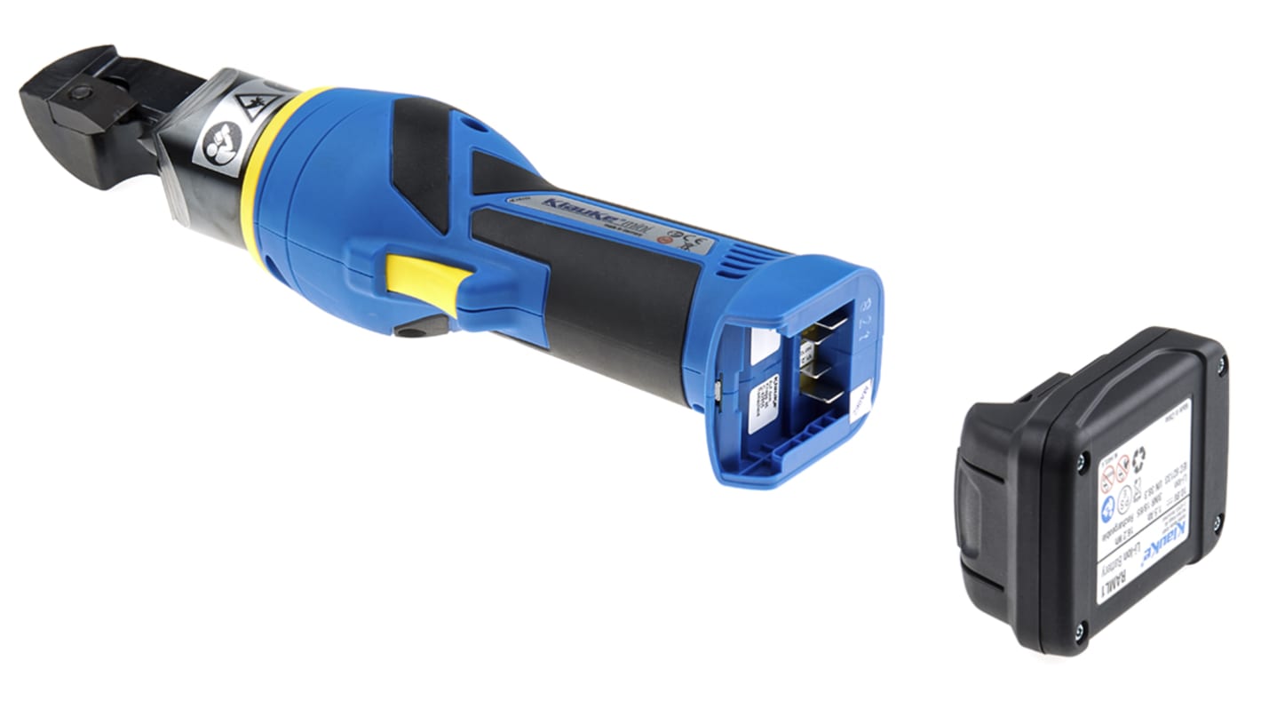 Klauke Akku Bolzenschneider EBS, 12 mm, Typ C - Eurostecker