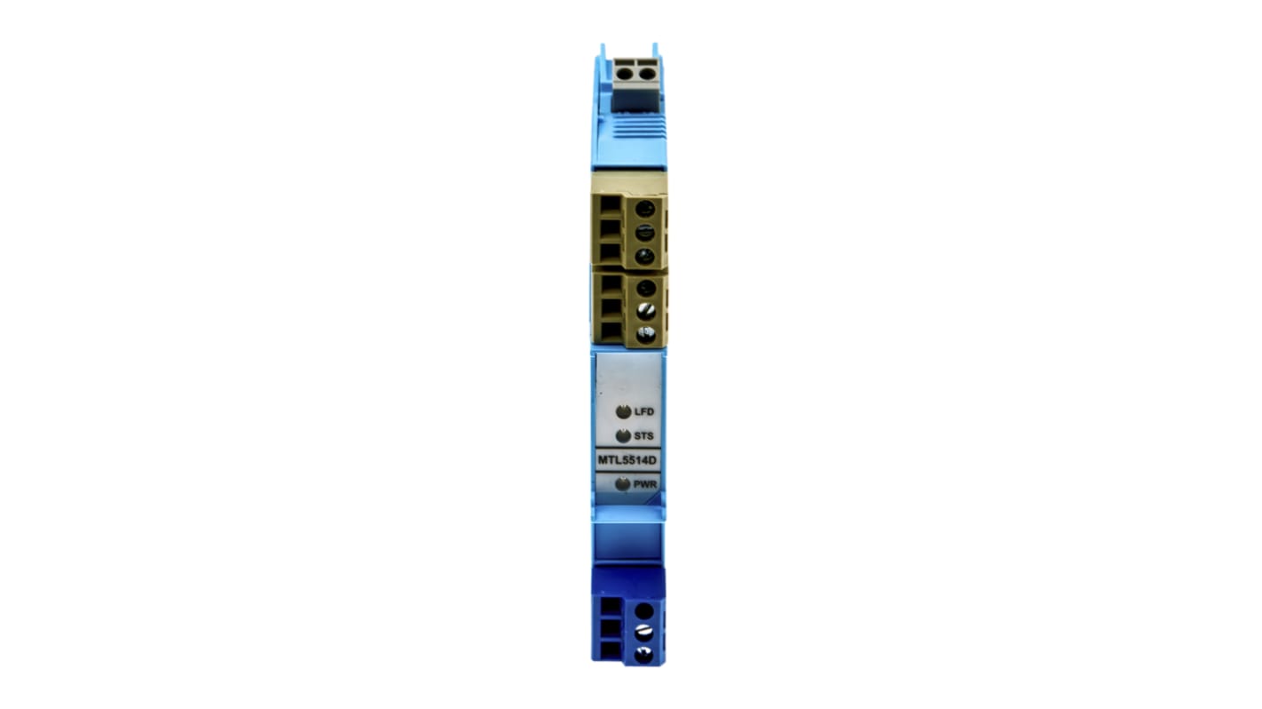 Eaton MTL Series Signal Conditioner, Voltage Input, Relay Output, 40 V dc, 230V ac Supply