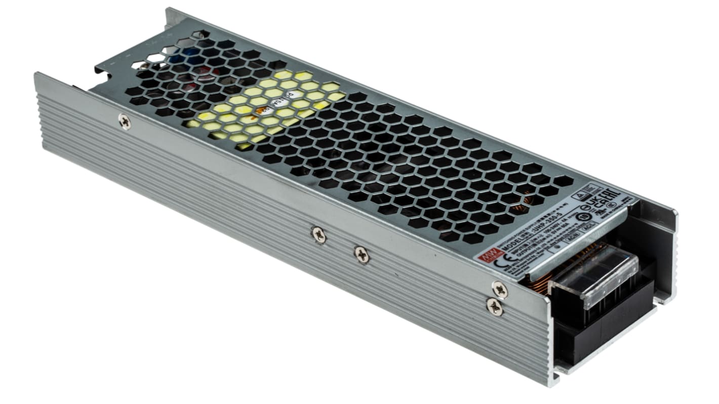 Alimentatore switching MEAN WELL UHP-350-5, 300W, ingresso 127 → 370 V dc, 90 → 264 V ac, uscita 5V cc,