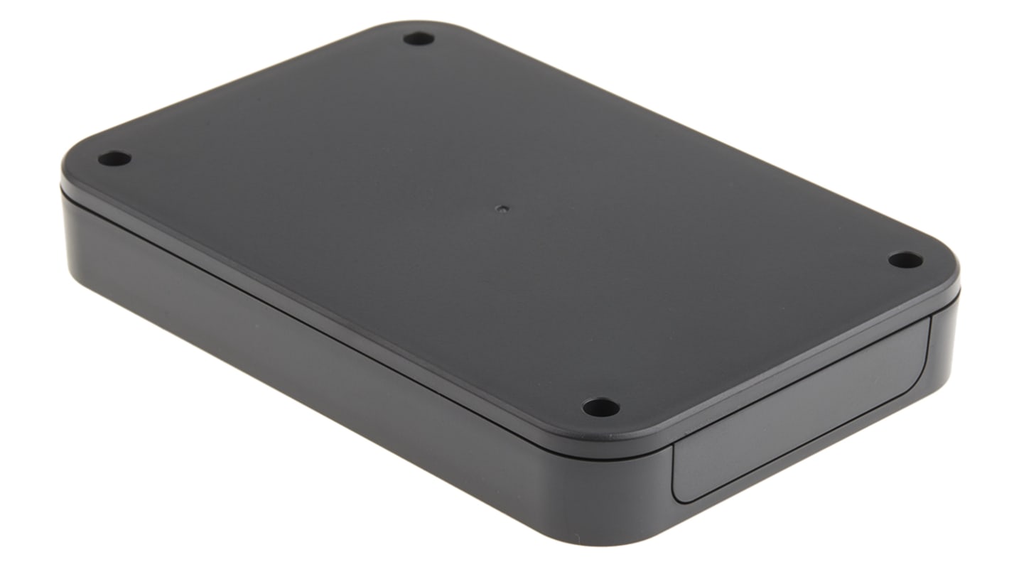 Takachi Electric Industrial PF Series Grey ABS Enclosure, IP40, Grey Lid, 150 x 100 x 22.5mm