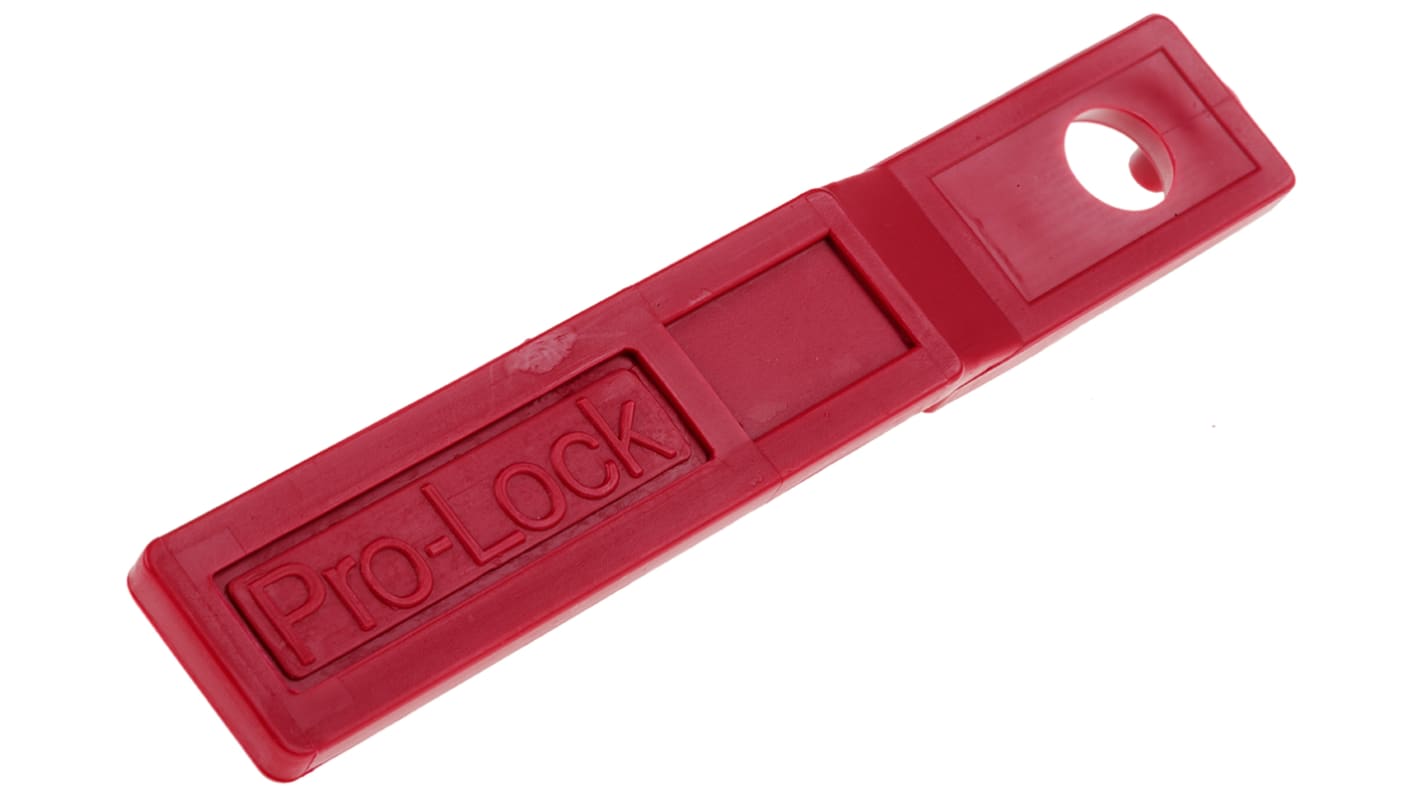 Brady Red Polypropylene Cable Lockout Accessories