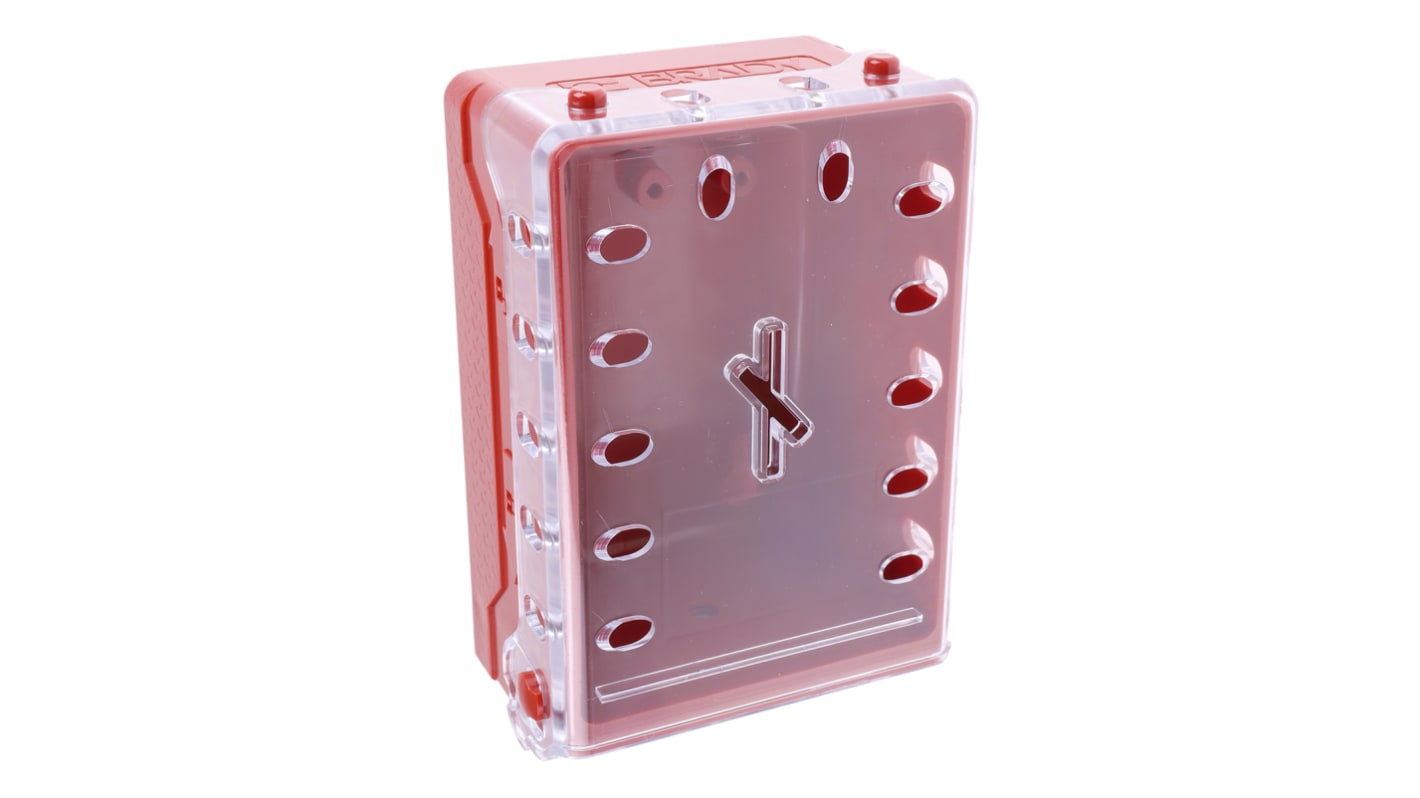 Brady Red Plastic Group Lock Box