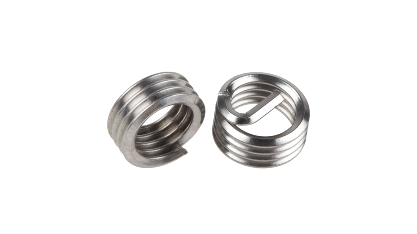 RS PRO Thread Repair Insert, M6 x 1, Drill Size 6.2