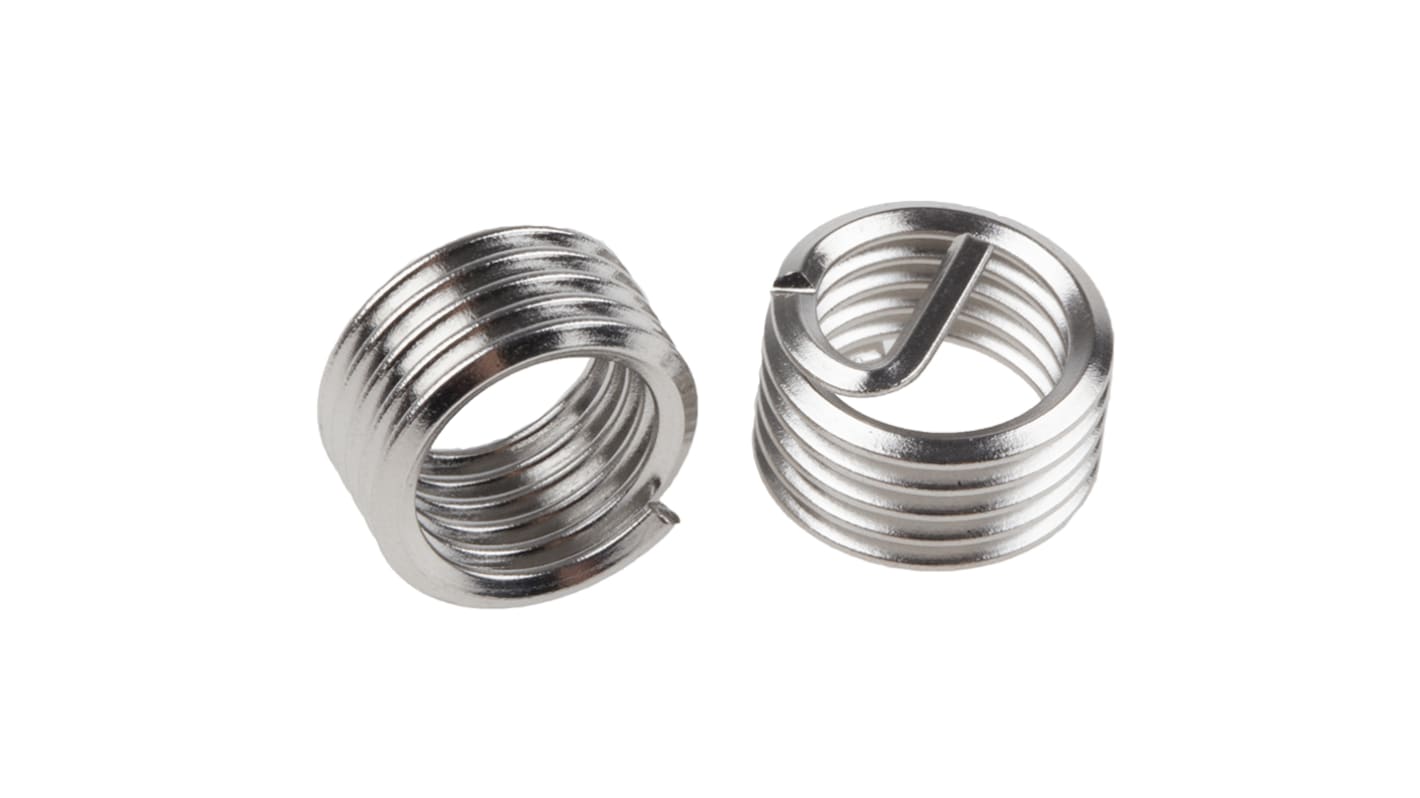 RS PRO Thread Repair Insert, M12 x 1.75, Drill Size 12.4