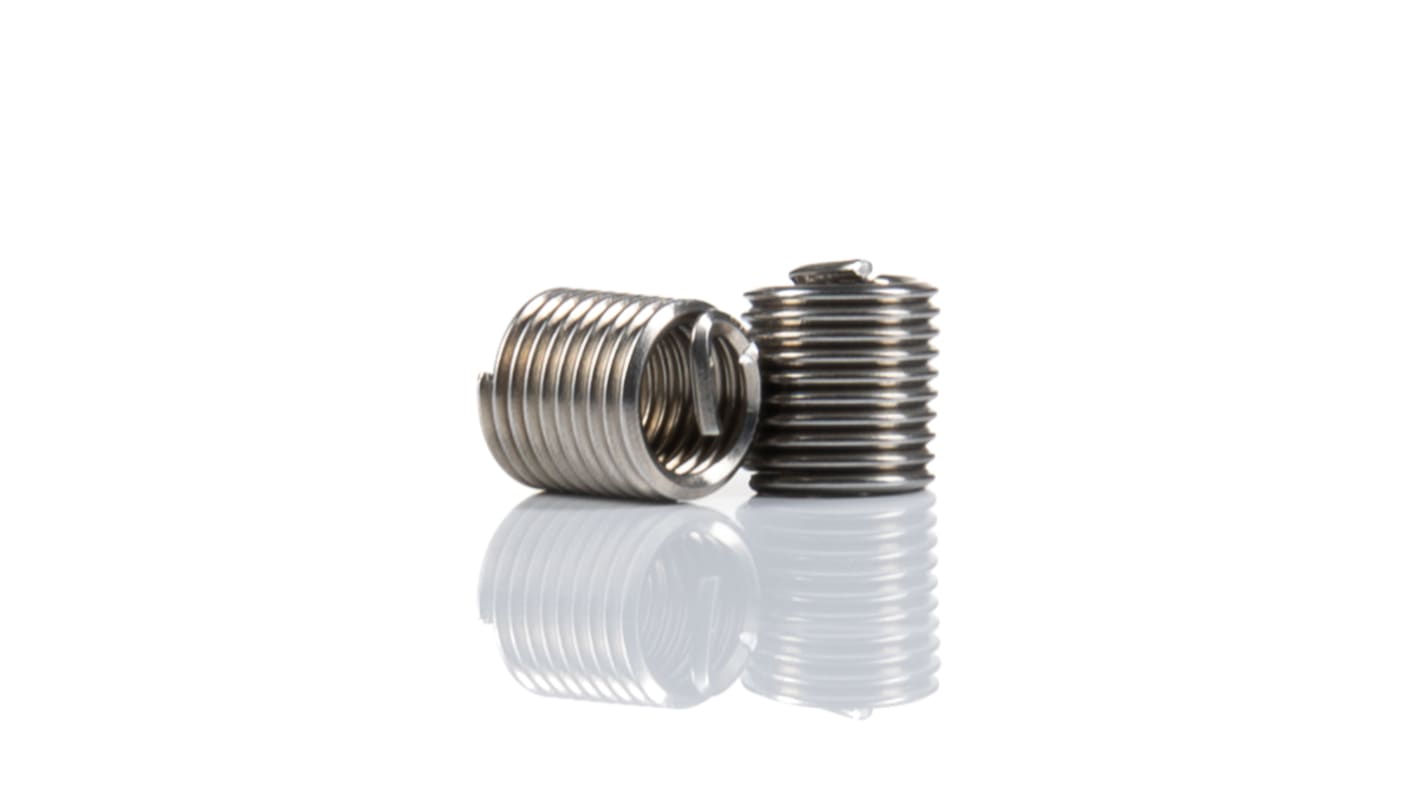 RS PRO Thread Repair Insert, M6 x 1mm, Drill Size 6.2