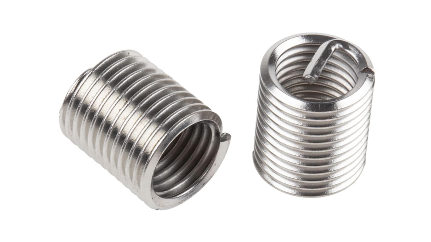 RS PRO Thread Repair Insert, M12 x 1.75, Drill Size 12.4