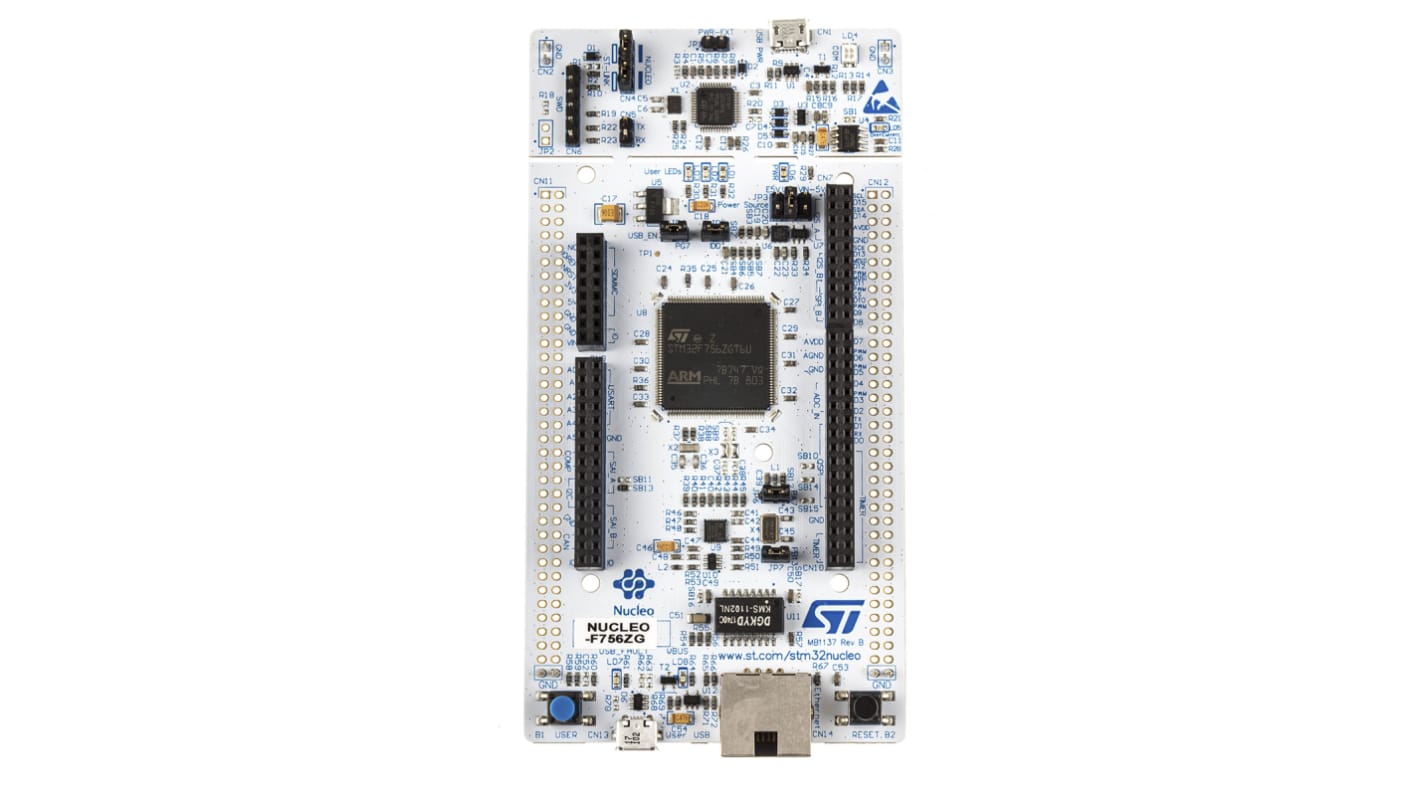 STMicroelectronics MCU单片机开发板, STM32F756ZG处理器, ARM内核, STM32 Nucleo-144